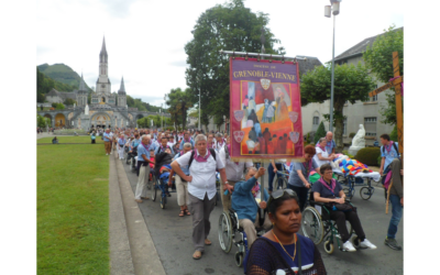 L’Hospitalité Dauphinoise au pèlerinage diocésain à Lourdes
